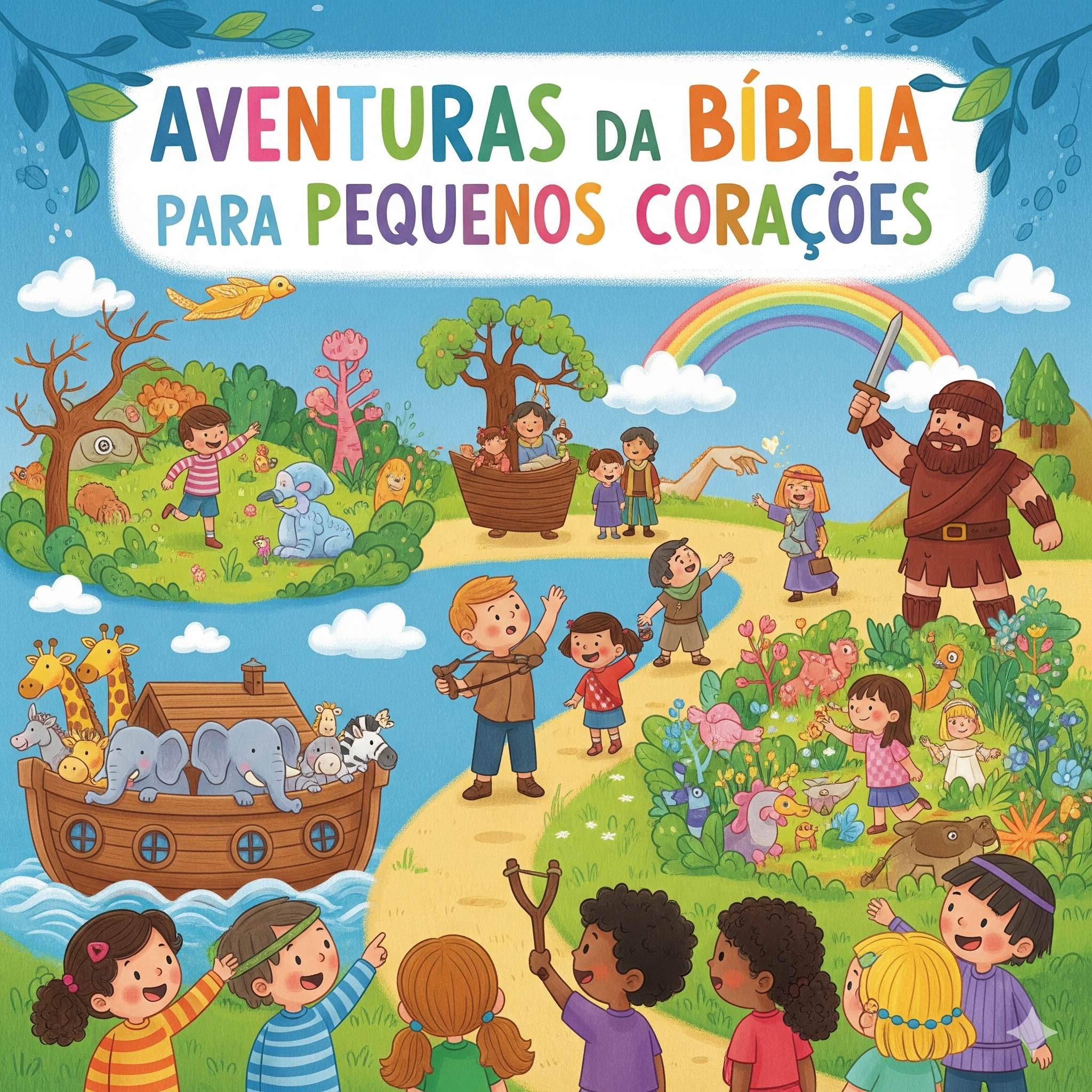 E-book Aventuras da Bíblia para Pequenos Corações