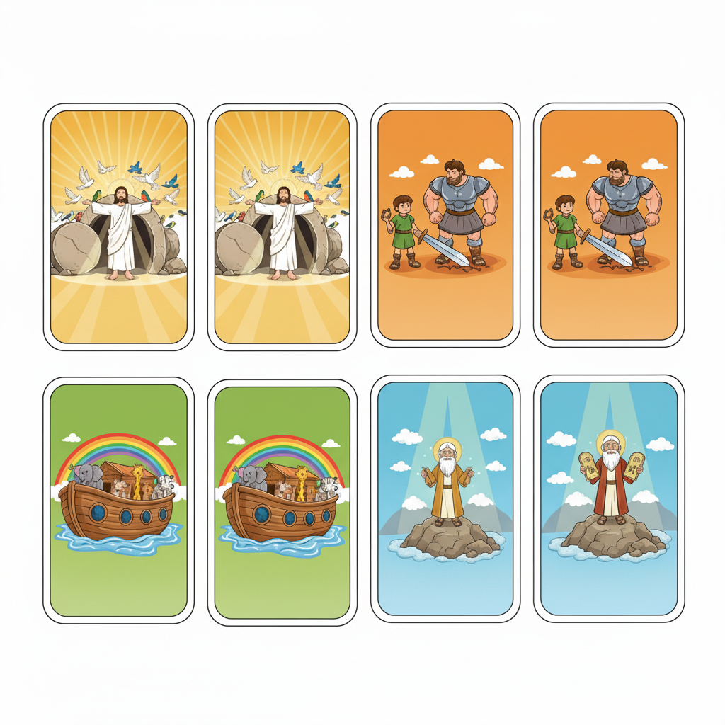 Jogo da Memória Bíblico 2